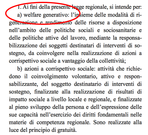 Legge regionale Toscana - Fondazione Zancan Onlus