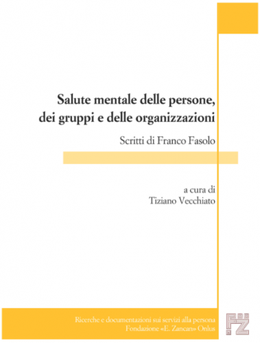 Scritti di Franco Fasolo - Fondazione Zancan Onlus