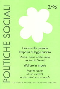 Politiche Sociali 3-1996 - Fondazione Zancan Onlus