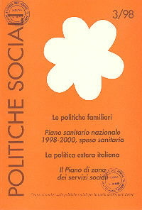 Politiche Sociali 3-1998 - Fondazione Zancan Onlus