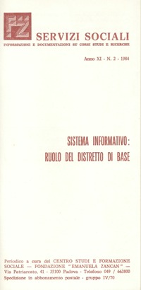 Servizi Sociali 2-1984 - Fondazione Zancan Onlus