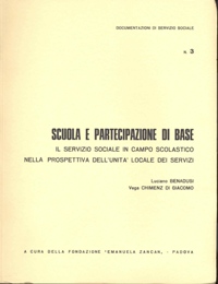 Ricerche e Documentazioni - 1972 - Scuola e partecipazione di base - Fondazione Zancan Onlus