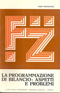 Scienze Sociali e Servizi Sociali - La programmazione di bilancio aspetti e problemi - Fondazione Zancan Onlus