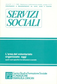 Servizi Sociali 1-1988 - Fondazione Zancan Onlus