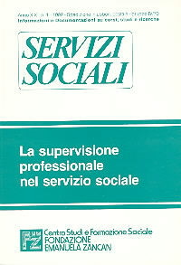 Servizi Sociali 1-1992 - Fondazione Zancan Onlus
