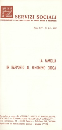 Servizi Sociali 1-2-1987 - Fondazione Zancan Onlus