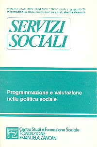 Servizi Sociali 2-1990 - Fondazione Zancan Onlus