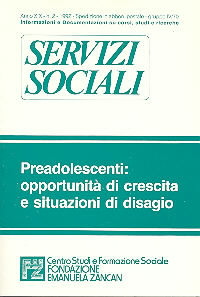 Servizi Sociali 2-1992 - Fondazione Zancan Onlus