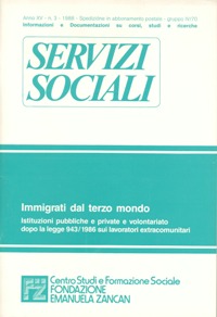 Servizi Sociali 3-1988 - Fondazione Zancan Onlus