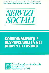 Servizi Sociali 3-1996 - Fondazione Zancan Onlus