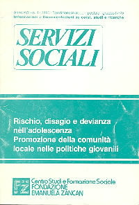 Servizi Sociali 4-1990 - Fondazione Zancan Onlus