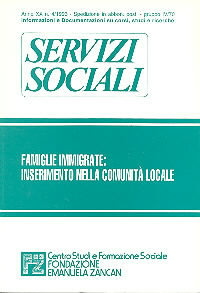 Servizi Sociali 4-1993 - Fondazione Zancan Onlus