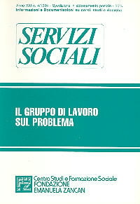 Servizi Sociali 4-1994 - Fondazione Zancan Onlus