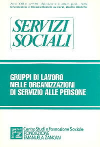 Servizi Sociali 4-1995 - Fondazione Zancan Onlus