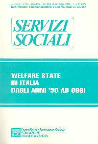 Servizi Sociali 4-1998 - Fondazione Zancan Onlus