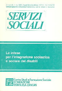 Servizi Sociali 5-1990 - Fondazione Zancan Onlus