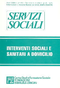 Servizi Sociali 5-1995 - Fondazione Zancan Onlus