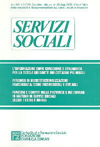 Servizi Sociali 5-6-1999 - Fondazione Zancan Onlus
