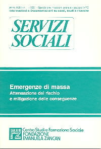 Servizi Sociali 1-1991 - Fondazione Zancan Onlus