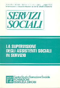 Servizi Sociali 6-1993 - Fondazione Zancan Onlus