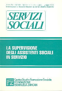Servizi Sociali 6-1993 - Fondazione Zancan Onlus