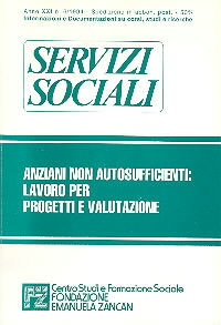 Servizi Sociali 6-1994 - Fondazione Zancan Onlus