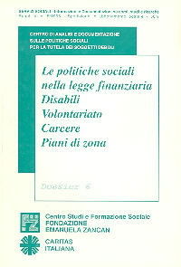 Servizi Sociali suppl. dossier 6-1995 - Fondazione Zancan Onlus