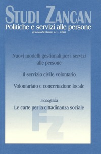 Studi Zancan 1/2002 - Fondazione Zancan Onlus