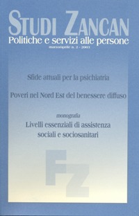 Studi Zancan 2/2003 - Fondazione Zancan Onlus