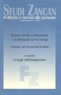 Studi Zancan 3/2002 - Fondazione Zancan Onlus