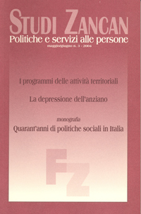 Studi Zancan 3/2004 - Fondazione Zancan Onlus