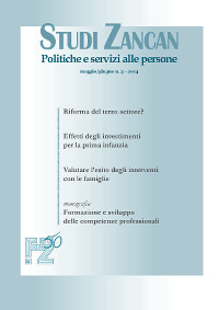 Studi Zancan 3/2014 - Fondazione Studi Zancan