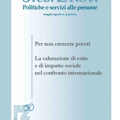 Studi Zancan 3-4/2019 - Fondazione Studi Zancan