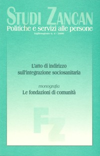 Studi Zancan 4/2000 - Fondazione Zancan Onlus