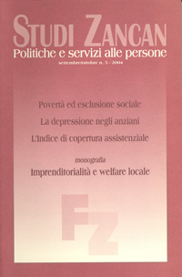 Studi Zancan 5/2004 - Fondazione Zancan Onlus