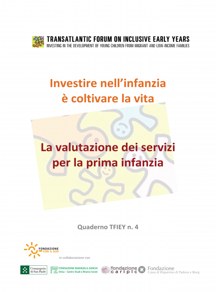 Volumi Fuori Collana - La valutazione dei servizi per la prima infanzia