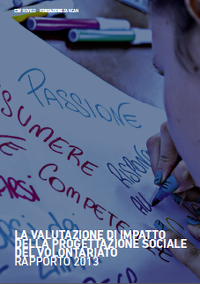 Volumi altri editori - valutazione impatto progettazione sociale 2013