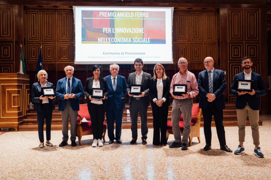 Il 15 giugno è stato assegnato all'Associazione Le Rondini il Premio Angelo Ferro per l'innovazione nell'economia sociale 2023
