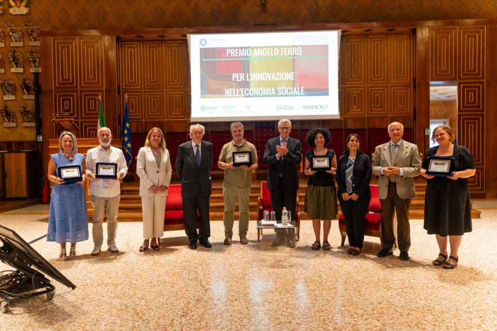 L'11 giugno si è conclusa la nona edizione del Premio Angelo Ferro per l’innovazione nell’economia sociale con la tradizionale cerimonia di premiazione.