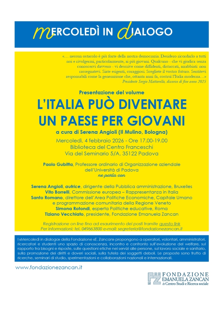 Il 4 febbraio vi aspettiamo per il prossimo mercoledì culturale sul tema