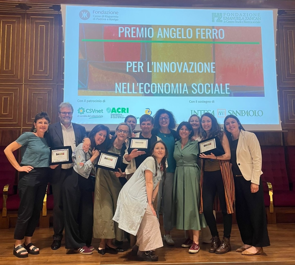 Il 3 giugno si è conclusa la decima edizione del Premio Angelo Ferro per l’innovazione nell’economia sociale con la tradizionale cerimonia di premiazione.